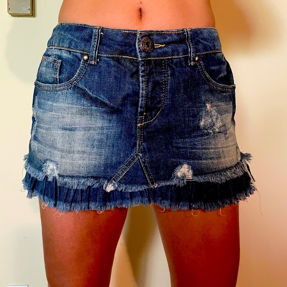 Denim skirt